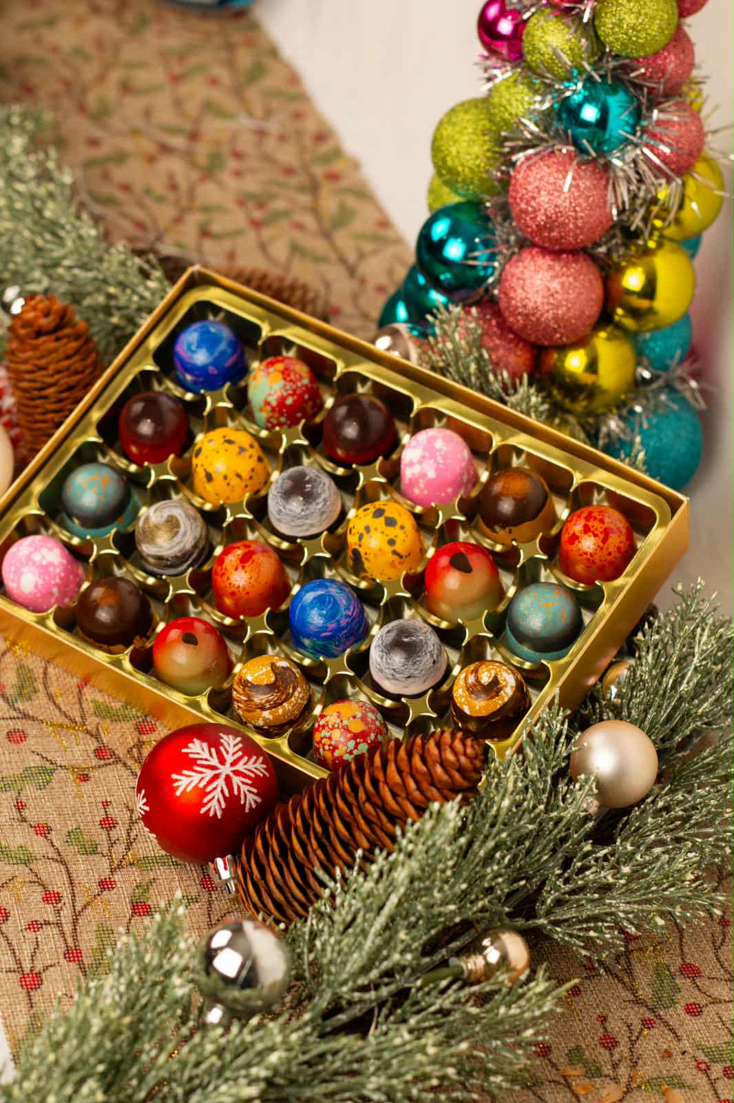 Assorted box of 24 Truffles