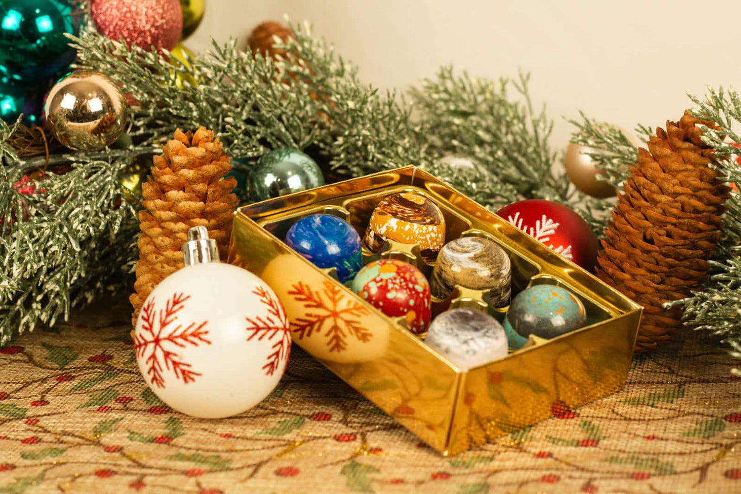 Assorted box of 6 Truffles