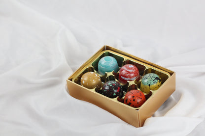 Assorted box of 6 Truffles