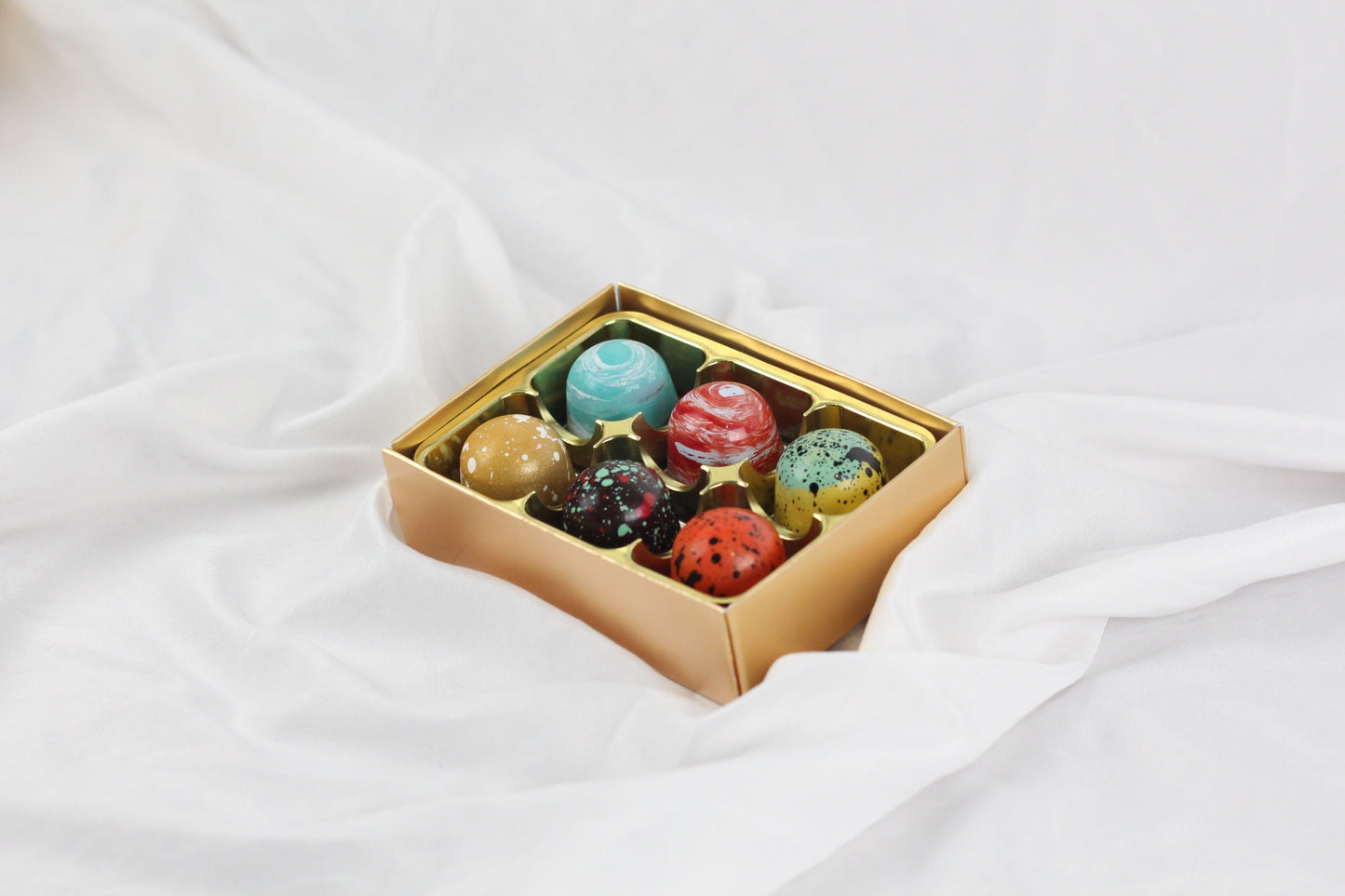Assorted box of 6 Truffles