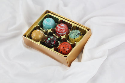 Assorted box of 6 Truffles