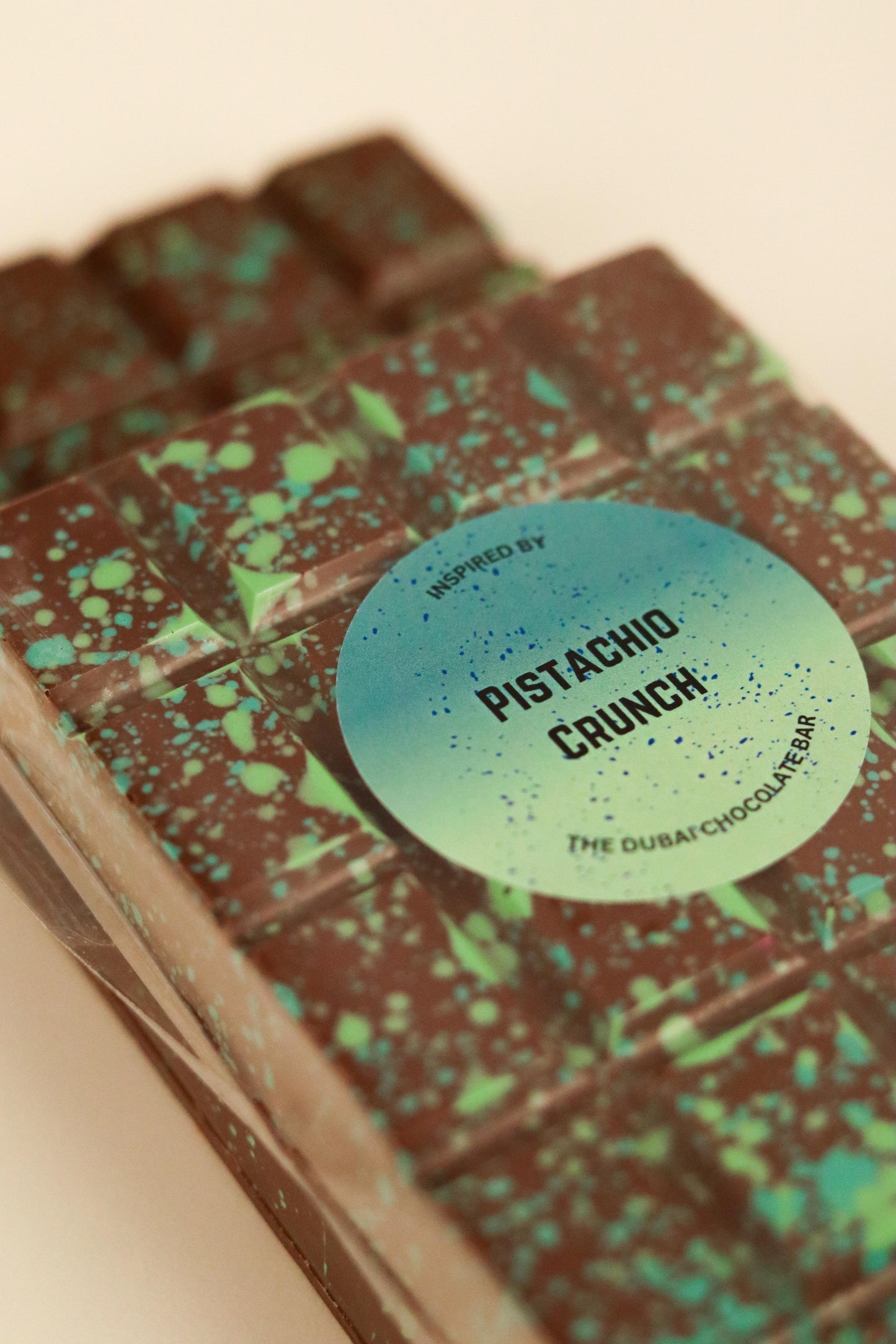 Pistachio Crunch Stuffed Bar