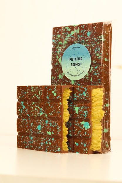 Pistachio Crunch Stuffed Bar