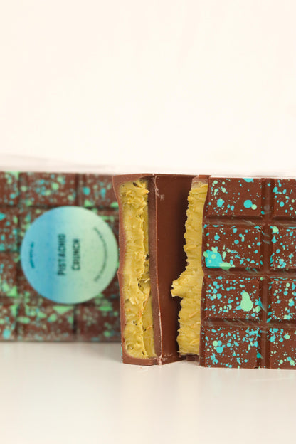 Pistachio Crunch Stuffed Bar