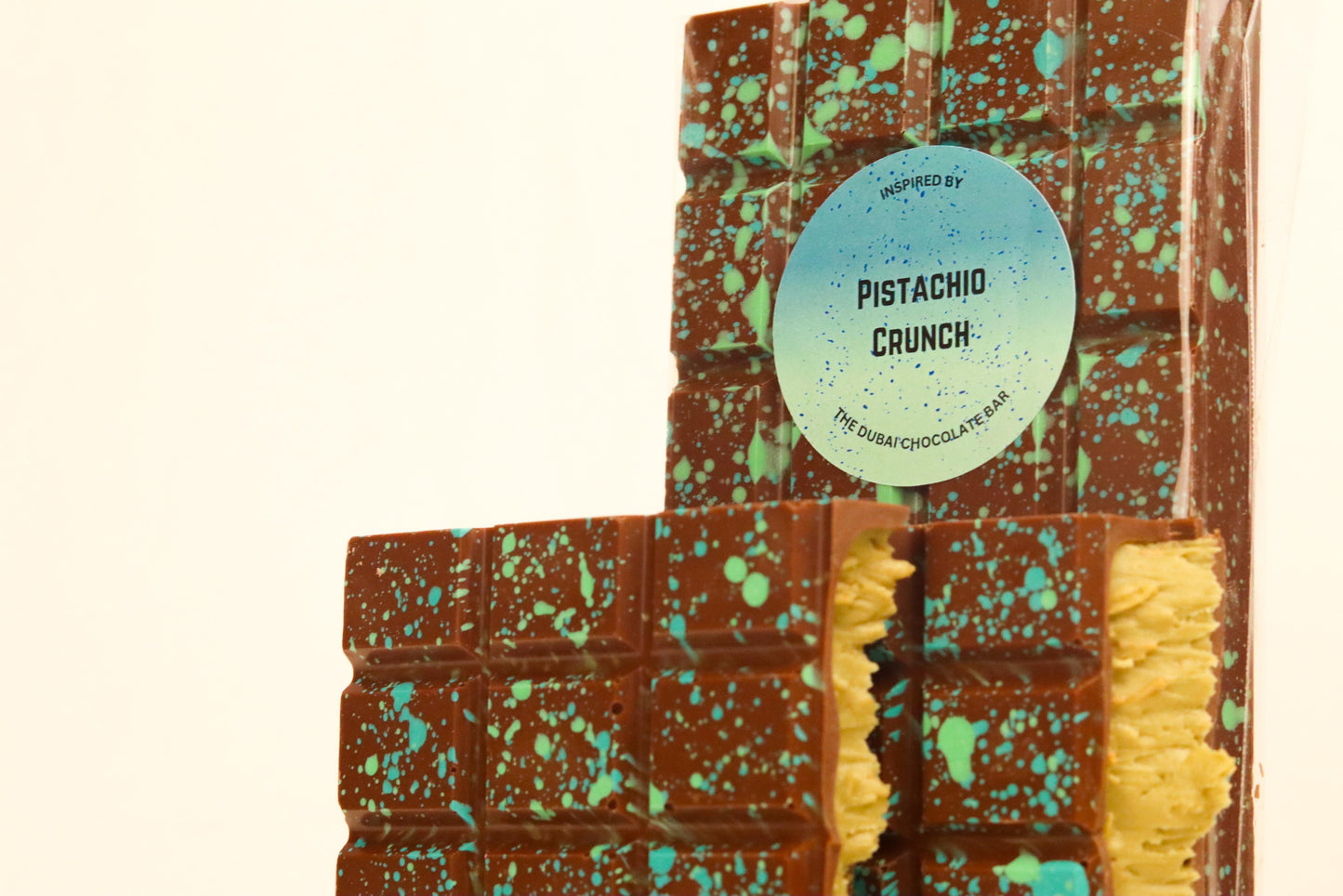 Pistachio Crunch Stuffed Bar