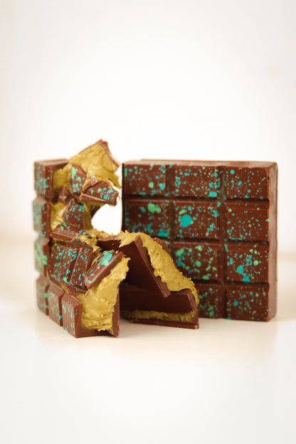 Pistachio Crunch Stuffed Bar