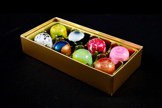 Assorted box of 8 Truffles